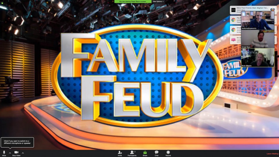virtual team family fued