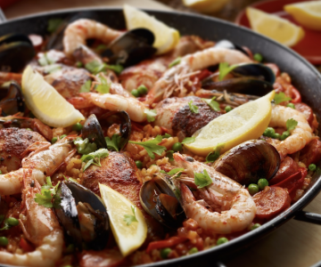 Paella virtual cooking